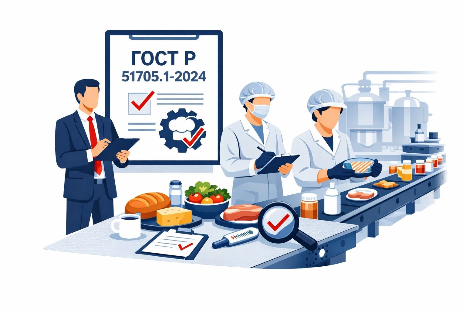 Оформление ГОСТ Р 51705.1 2024 ХАССП в Саранске